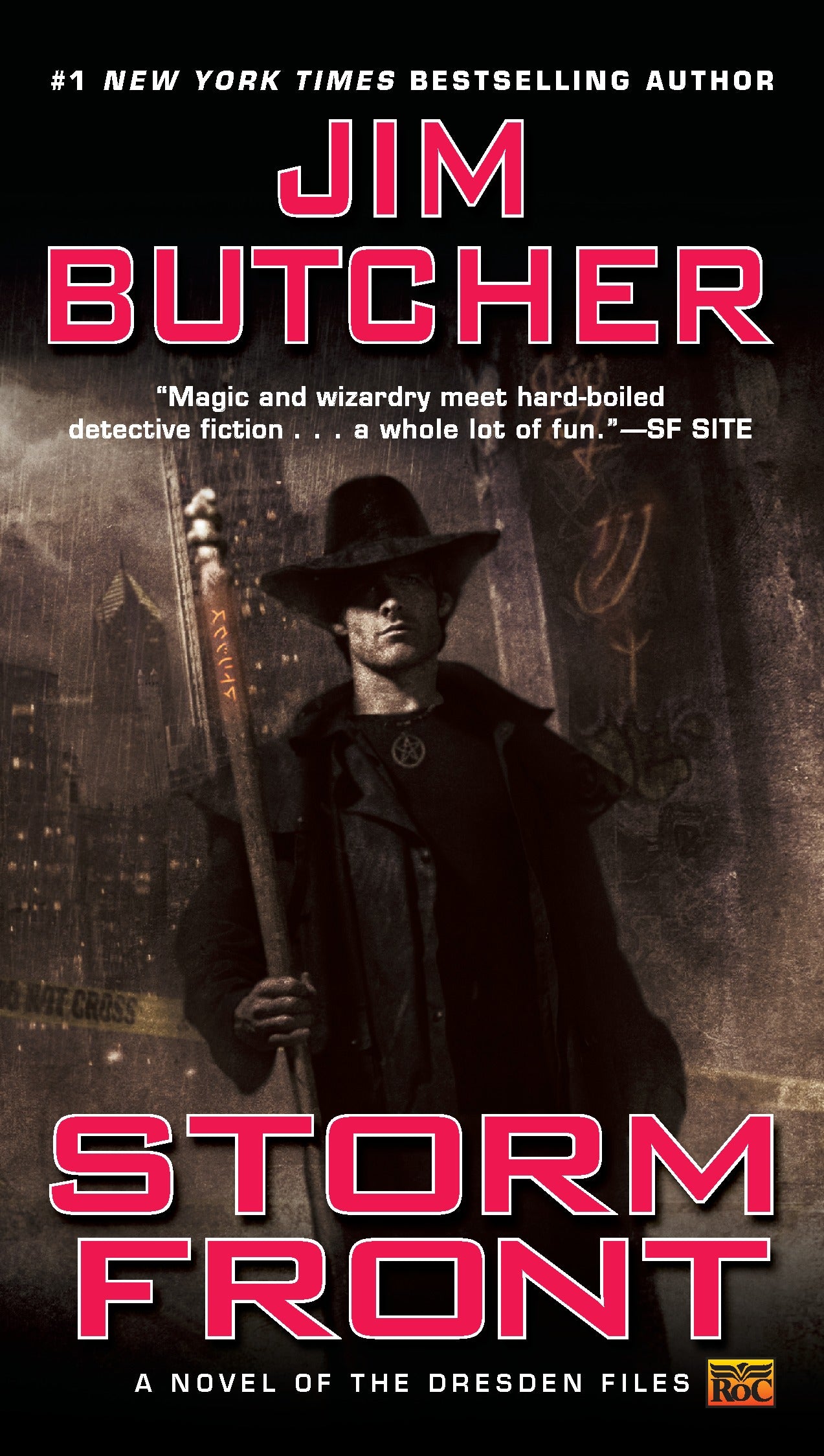 Book cover of Storm Front by Jim Butcher