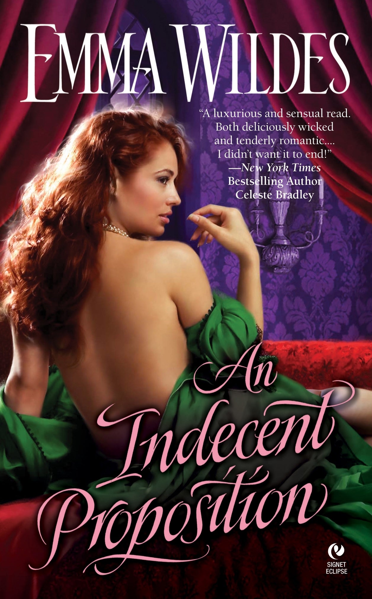 Book cover of An Indecent Proposition by Emma Wildes