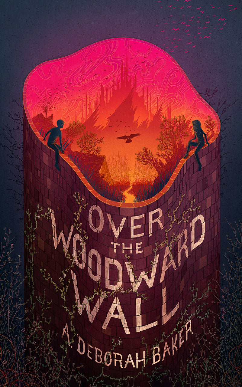 Book cover of Over The Woodward Wall by A. Deborah Baker