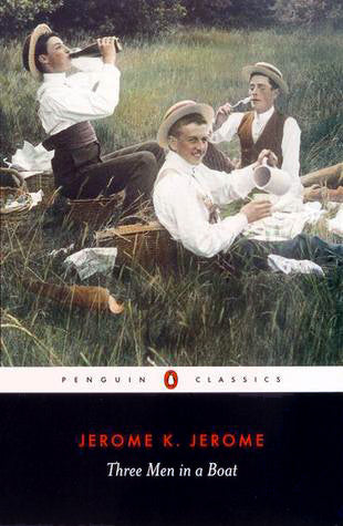 Book cover of Three Men In A Boat by Jerome K. Jerome, Jeremy Lewis (Ed.)