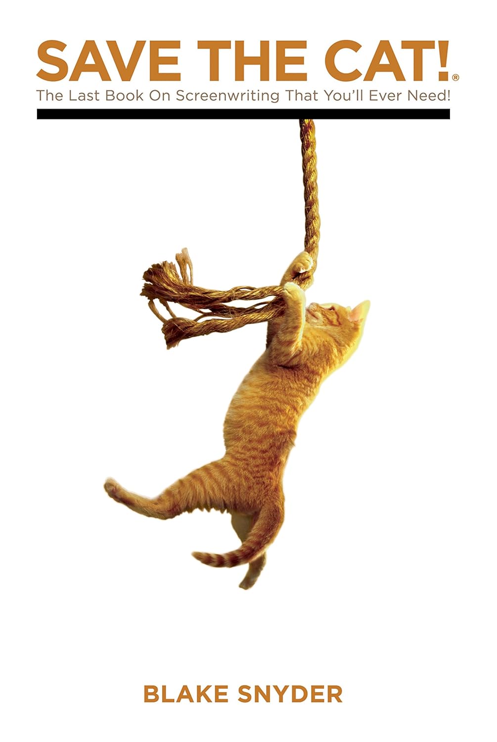 Book cover of Save The Cat: The Last Book On Screenwriting You'll Ever Need by Blake Snyder