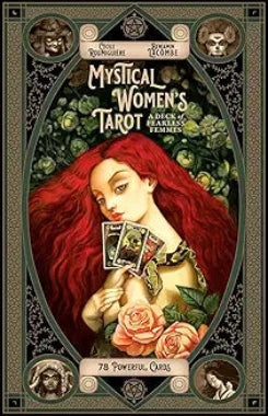 Book cover of Mystical Women's Tarot: A Deck of Fearless Femmes