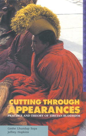Book cover of Cutting Through Appearances: Practice and Theory of Tibetan Buddhism by Lhundub Sopa