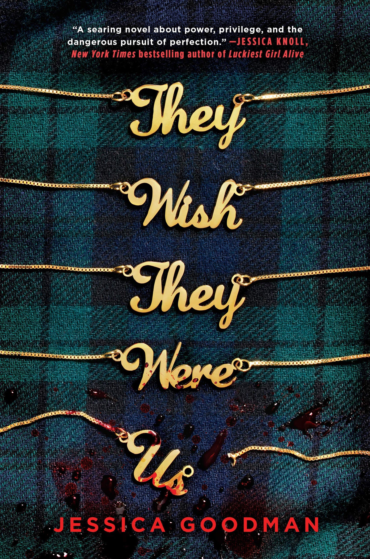Book cover of They Wish They Were Us by Jessica Goodman