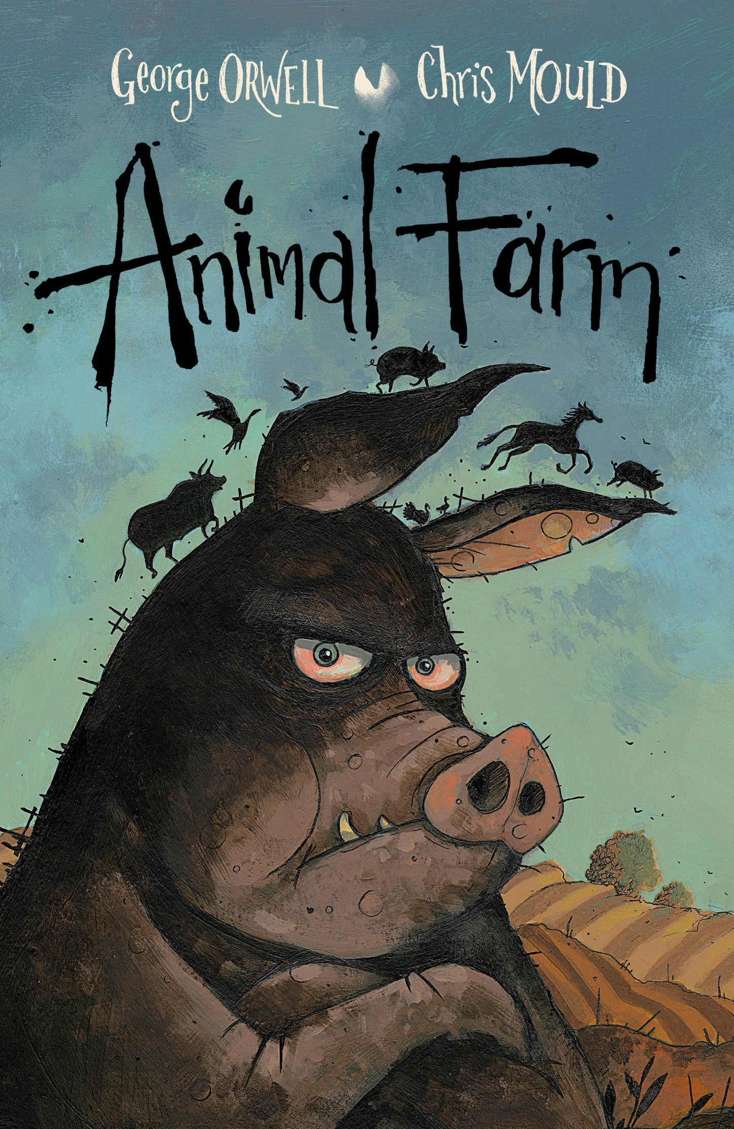Book cover of Animal Farm by George Orwell
