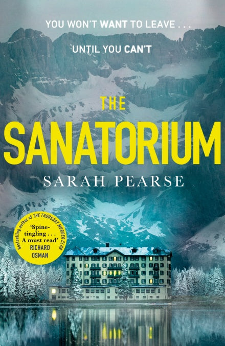 Book cover of The Sanatorium by Sarah Pearse