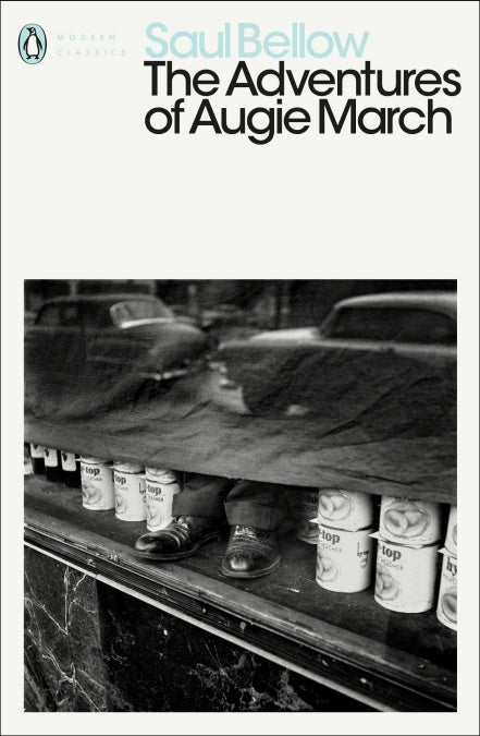 Book cover of The Adventures of Augie March by Saul Bellow, Christopher Hitchens (Introduction)