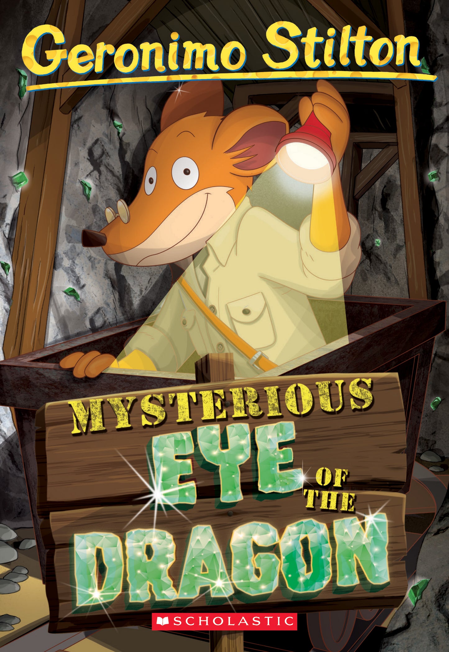 Book cover of Mysterious Eye Of The Dragon by Geronimo Stilton
