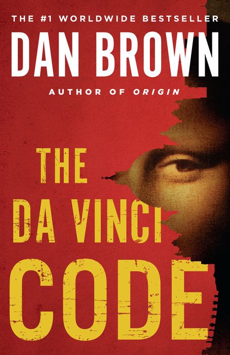 Book cover of The Da Vinci Code by Dan Brown