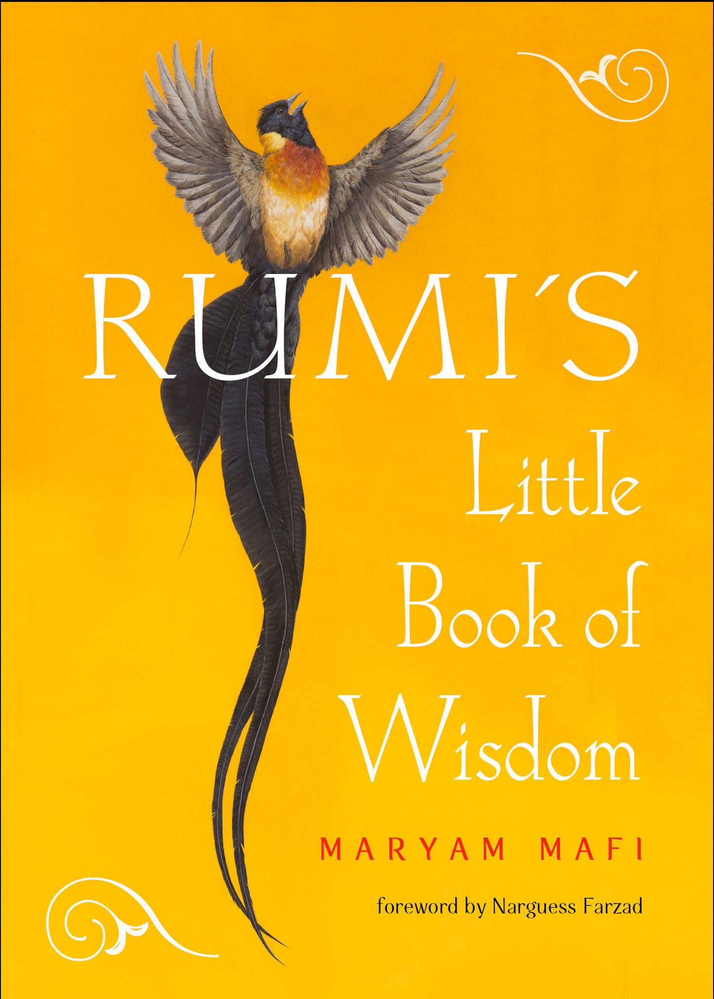 Book cover of Rumi's Little Book of Wisdom by Maryam Mafi (Translation), Narguess Farzad (Foreword)