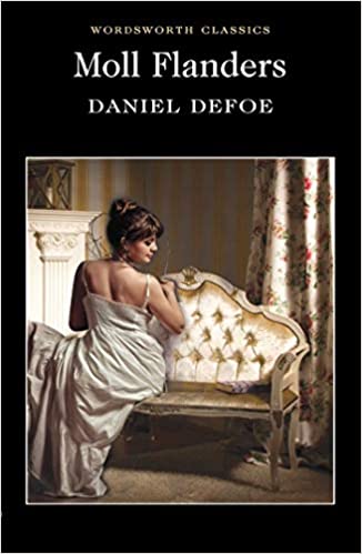 Book cover of Moll Flanders by Daniel Defoe