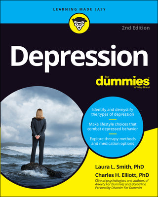 Book cover of Depression For Dummies by Charles H. Elliott, Laura L. Smith