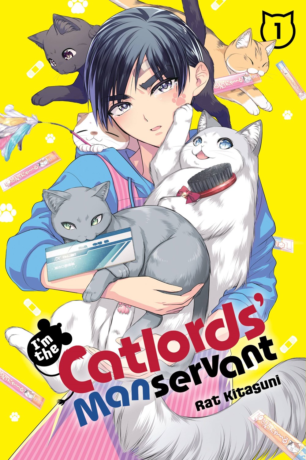 Book cover of I'm The Catlords' Manservant, Vol. 1 by Rat Kitaguni