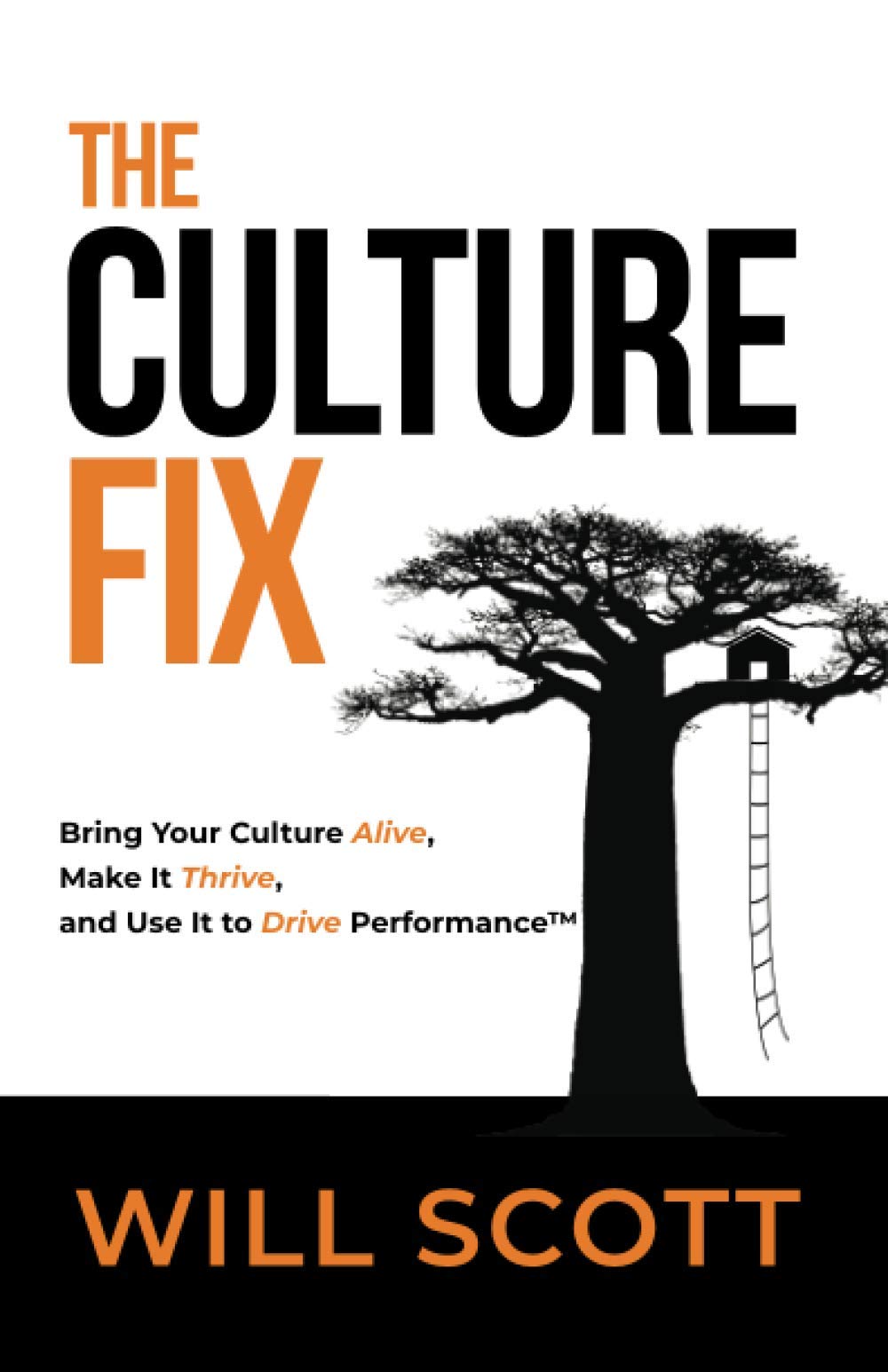 Book cover of The Culture Fix: Bring Your Culture Alive, Make It Thrive, And Use It To Drive Performance by Will Scott