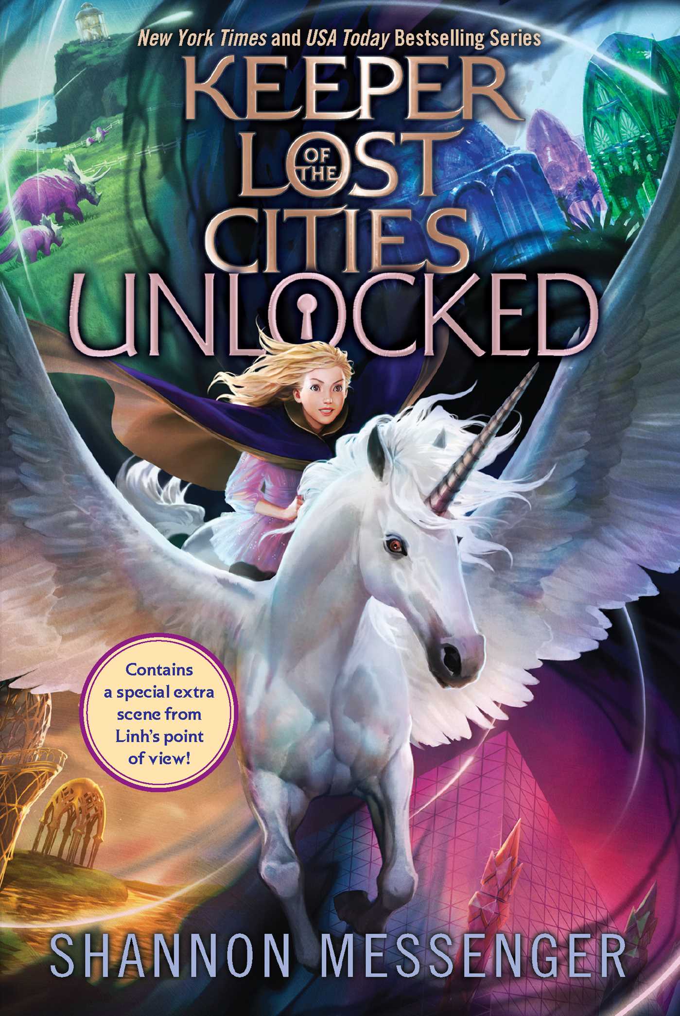Book cover of Unlocked by Shannon Messenger