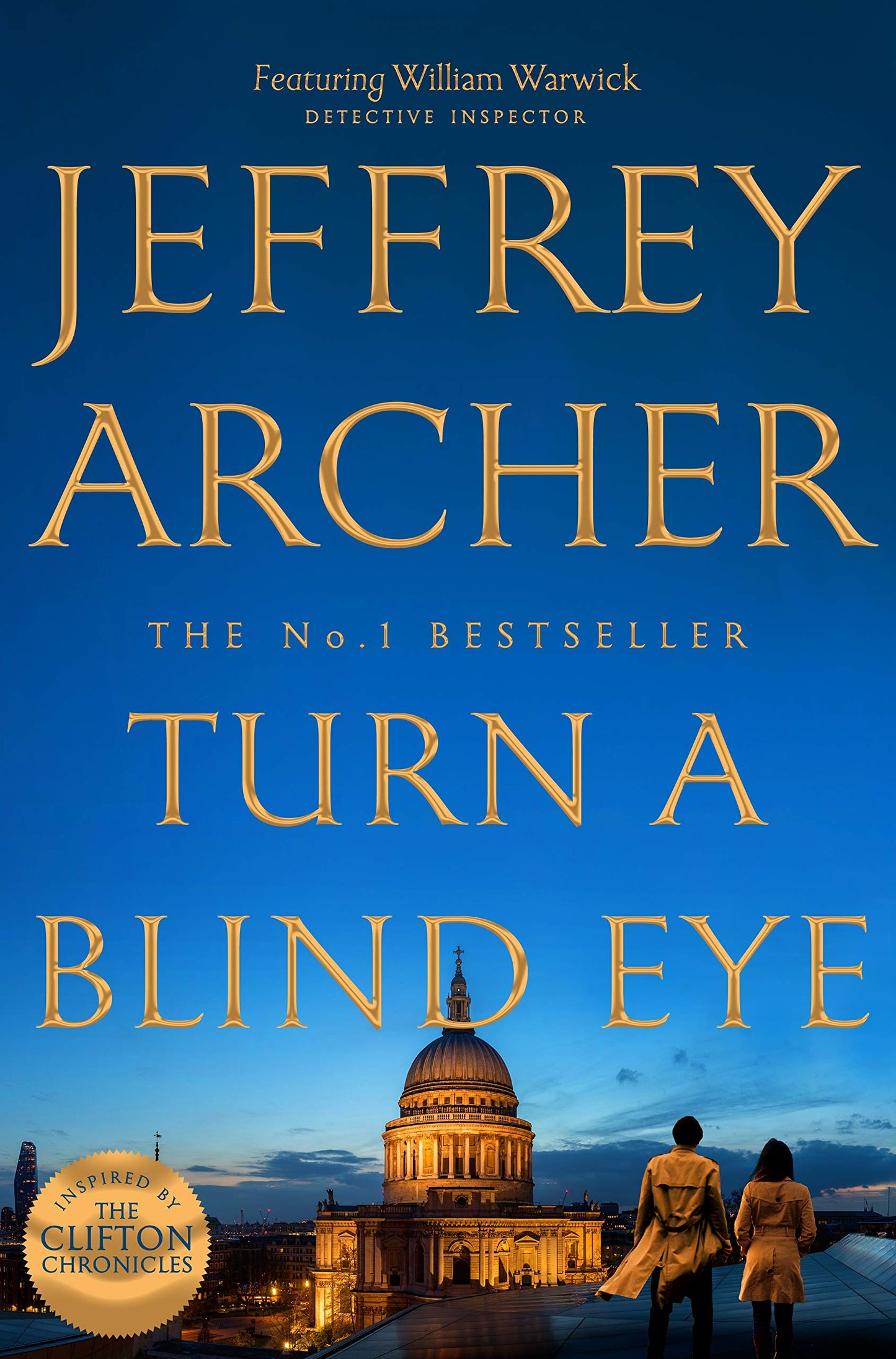 Book cover of Turn A Blind Eye by Jeffrey Archer