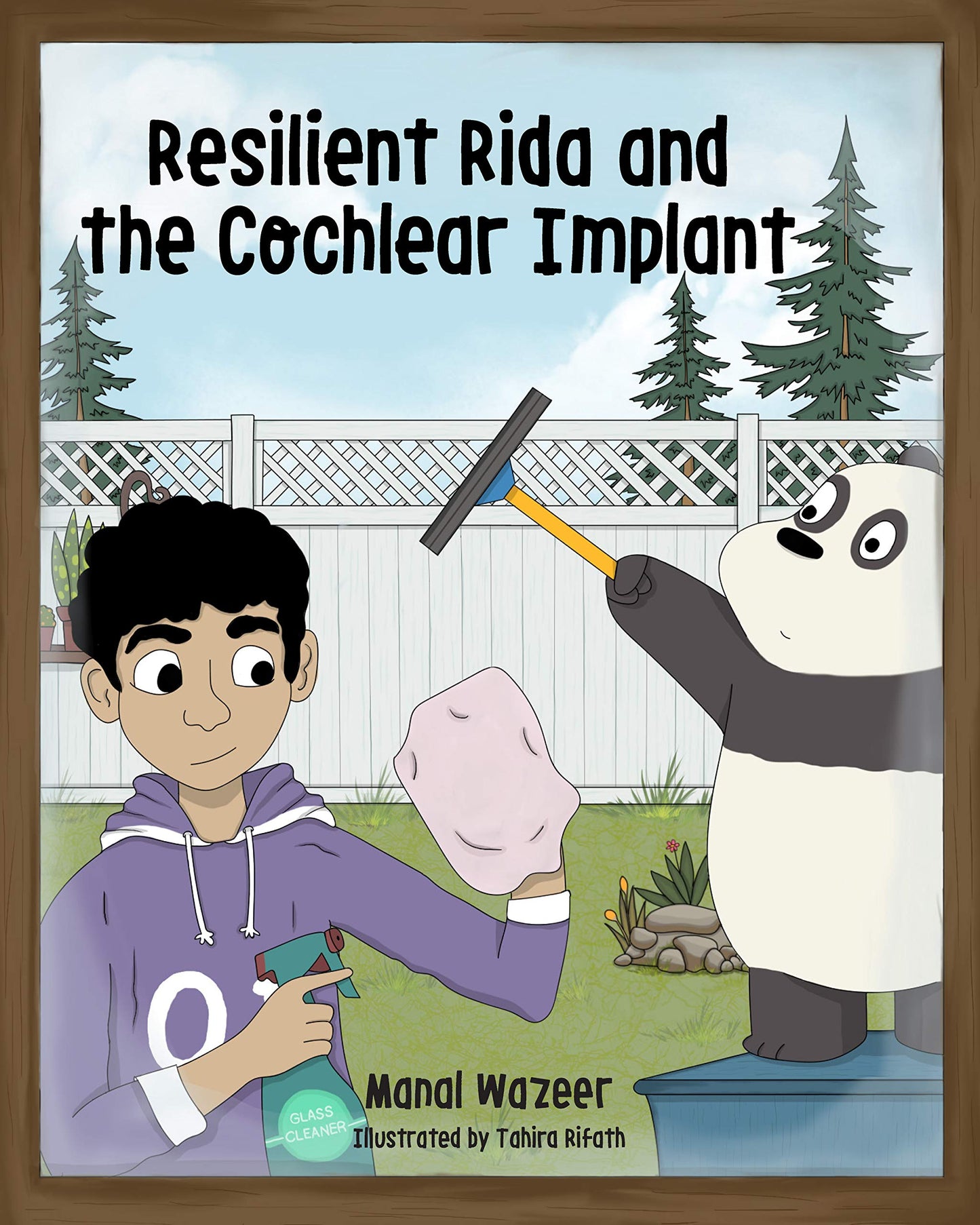 Book cover of Resilient Rida And The Cochlear Implant by Manal Wazeer