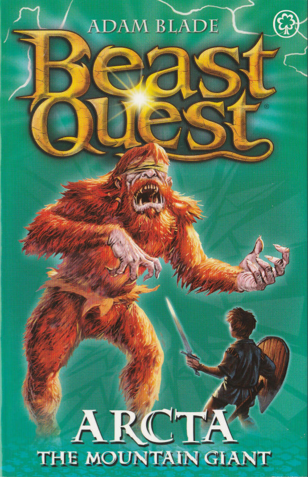 Book cover of Arcta The Mountain Giant by Adam Blade