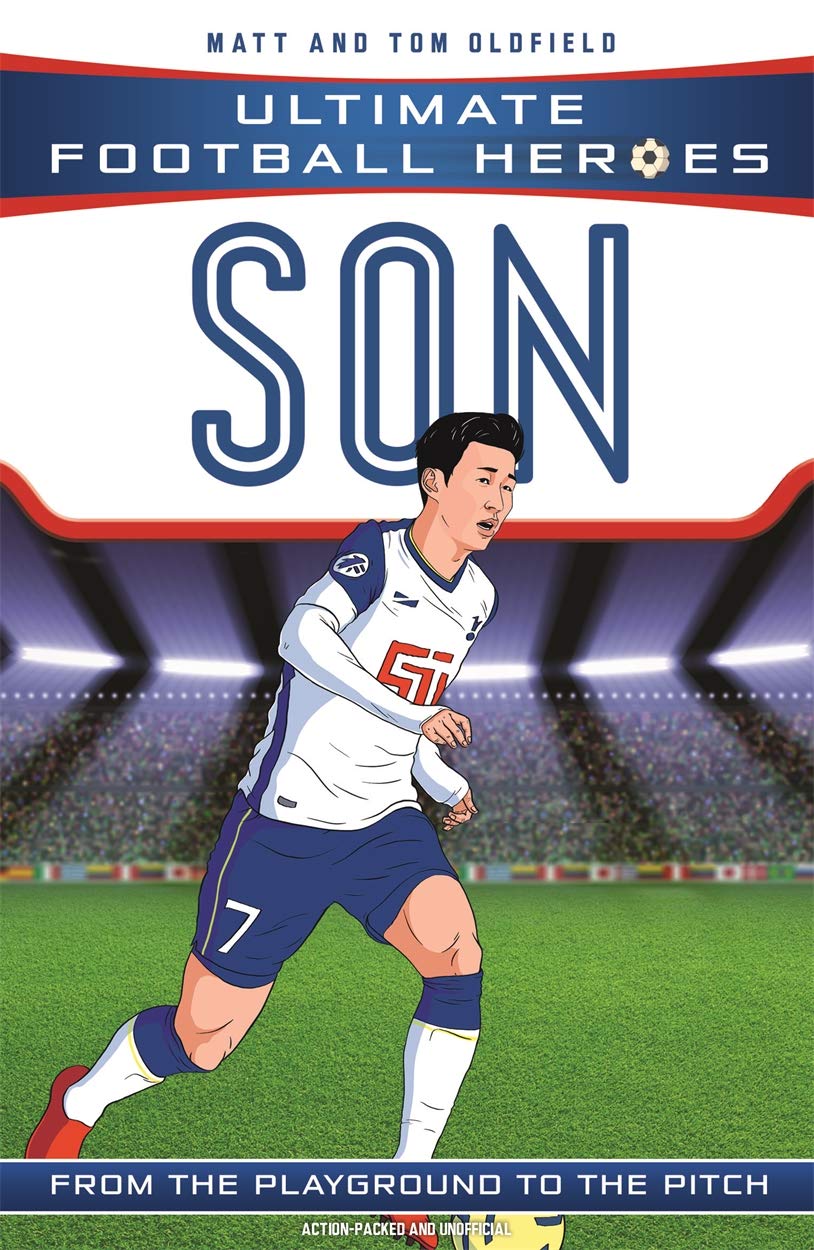 Book cover of Son Heung-min (Ultimate Football Heroes) - Collect Them All! by Matt & Tom Oldfield