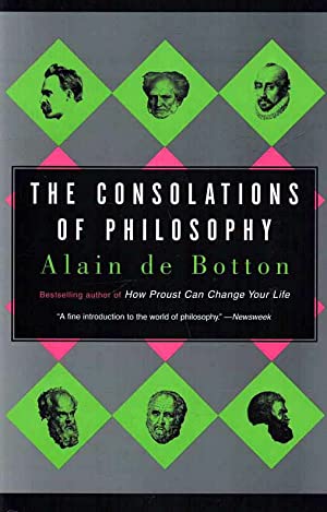 Book cover of The Consolations of Philosophy by Alain de Botton