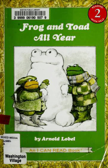 Book cover of Frog And Toad All Year by Arnold Lobel