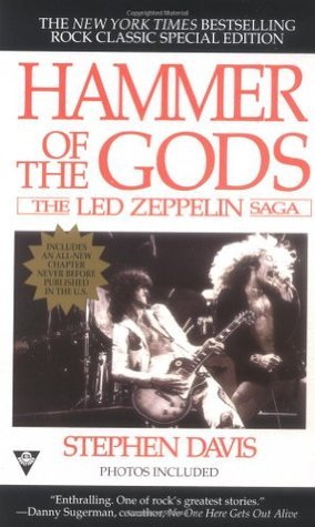 Book cover of Hammer Of The Gods by Stephen Davis