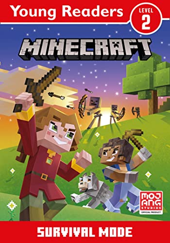 Book cover of Minecraft Young Readers: Survival Mode by Nick Eliopulos