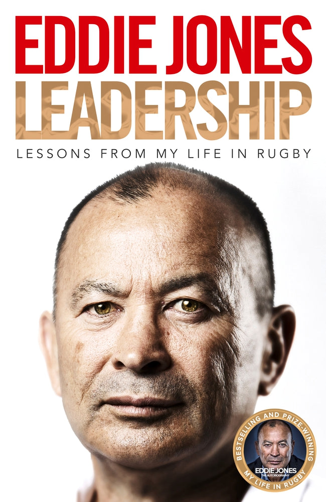 Book cover of Leadership: Lessons From My Life In Rugby by Eddie Jones