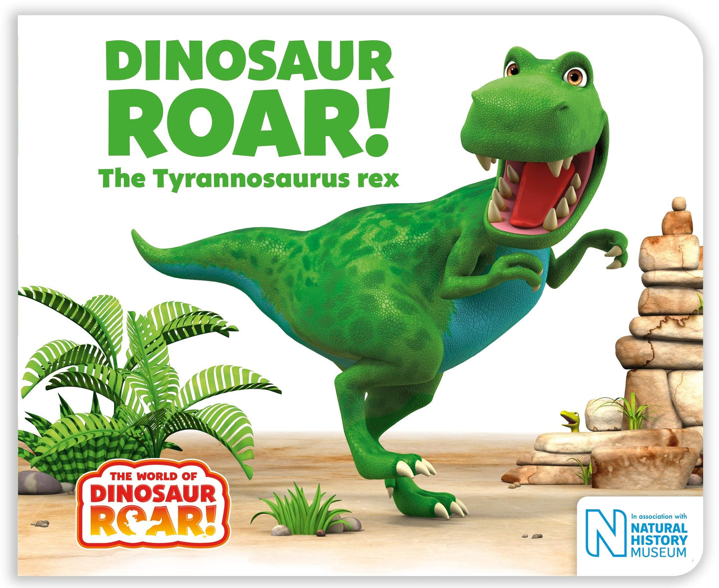 Book cover of Dinosaur Roar! The Tyrannosaurus Rex by Peter Curtis, Jeanne Willis