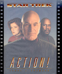 Book cover of Star Trek: Action! by Terry J. Erdmann, Paula M. Block