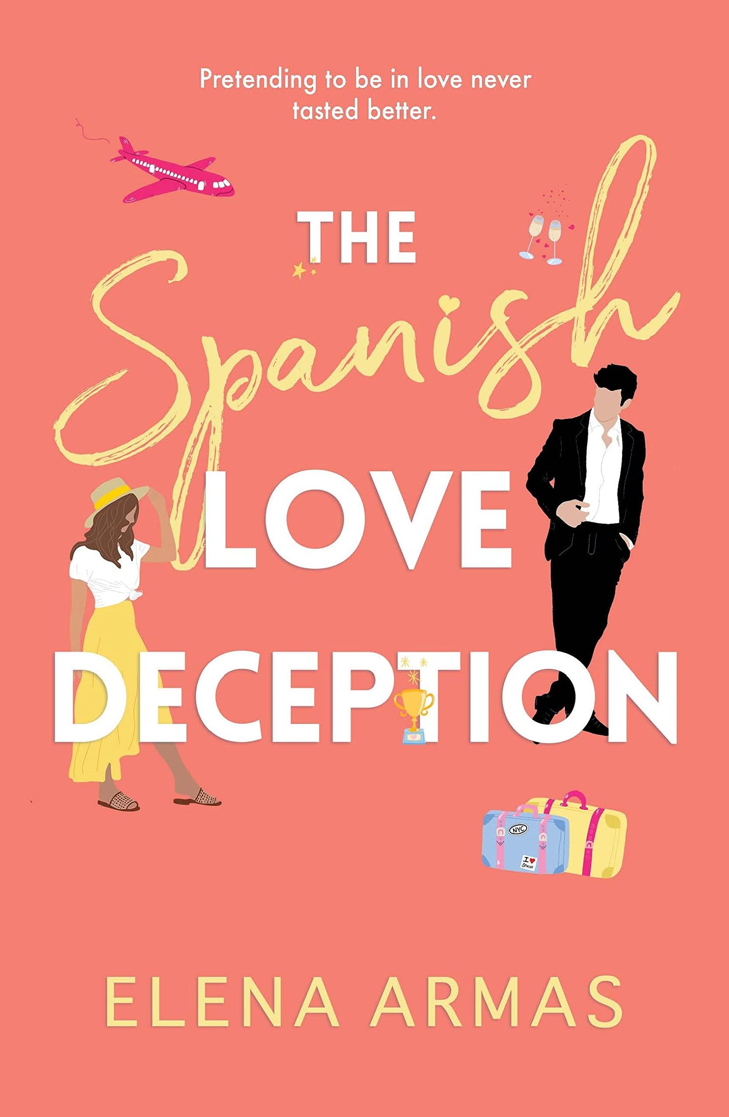 Book cover of The Spanish Love Deception by Elena Armas