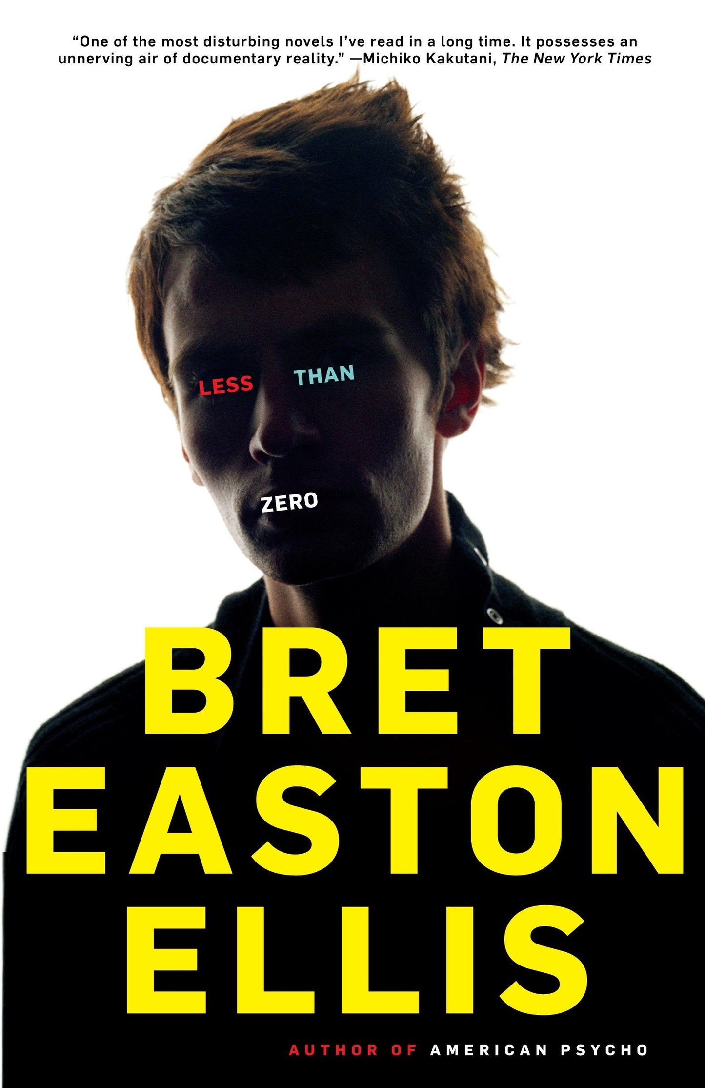 Book cover of Less Than Zero by Bret Easton Ellis