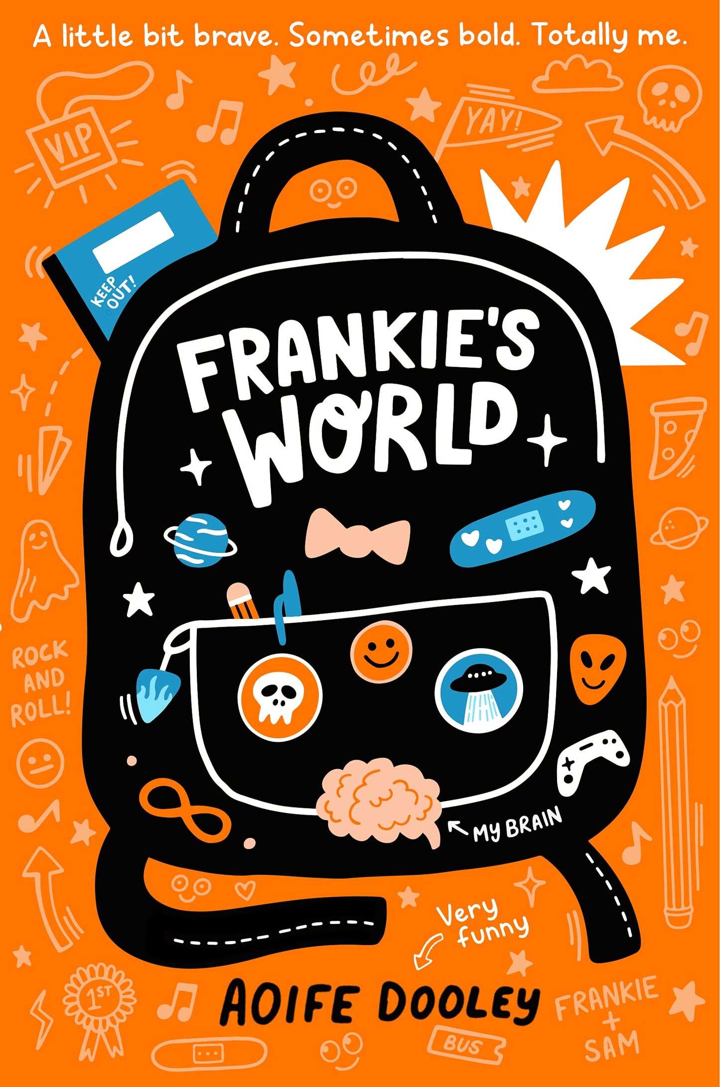 Book cover of Frankie's World by Aoife Dooley