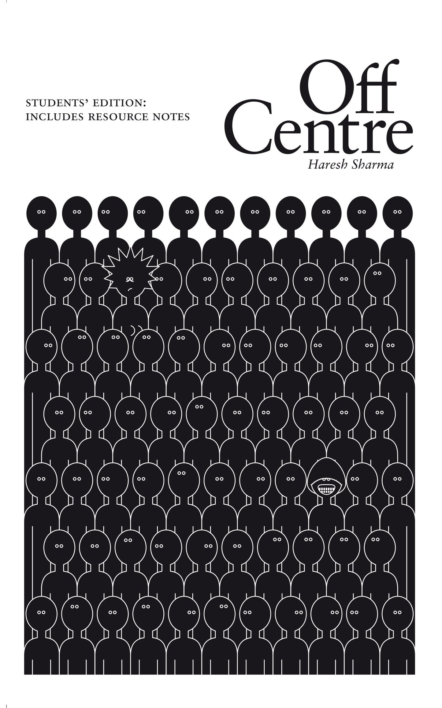 Book cover of Off Centre by Haresh Sharma