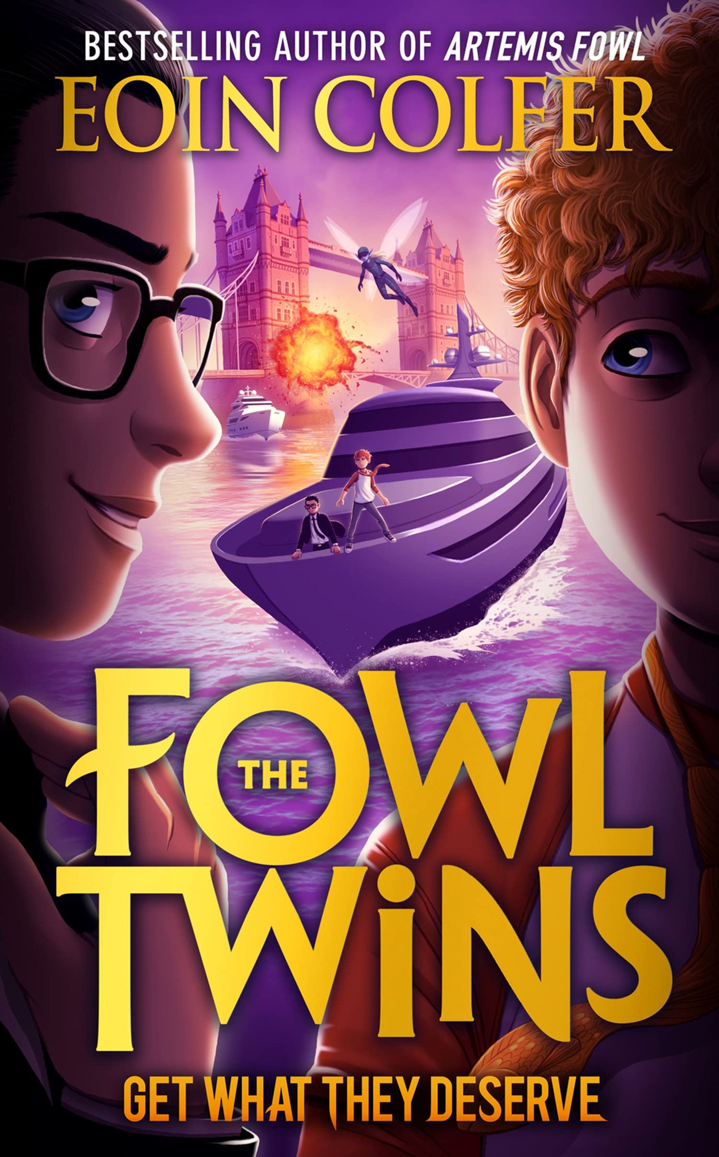 Book cover of Get What They Deserve by Eoin Colfer