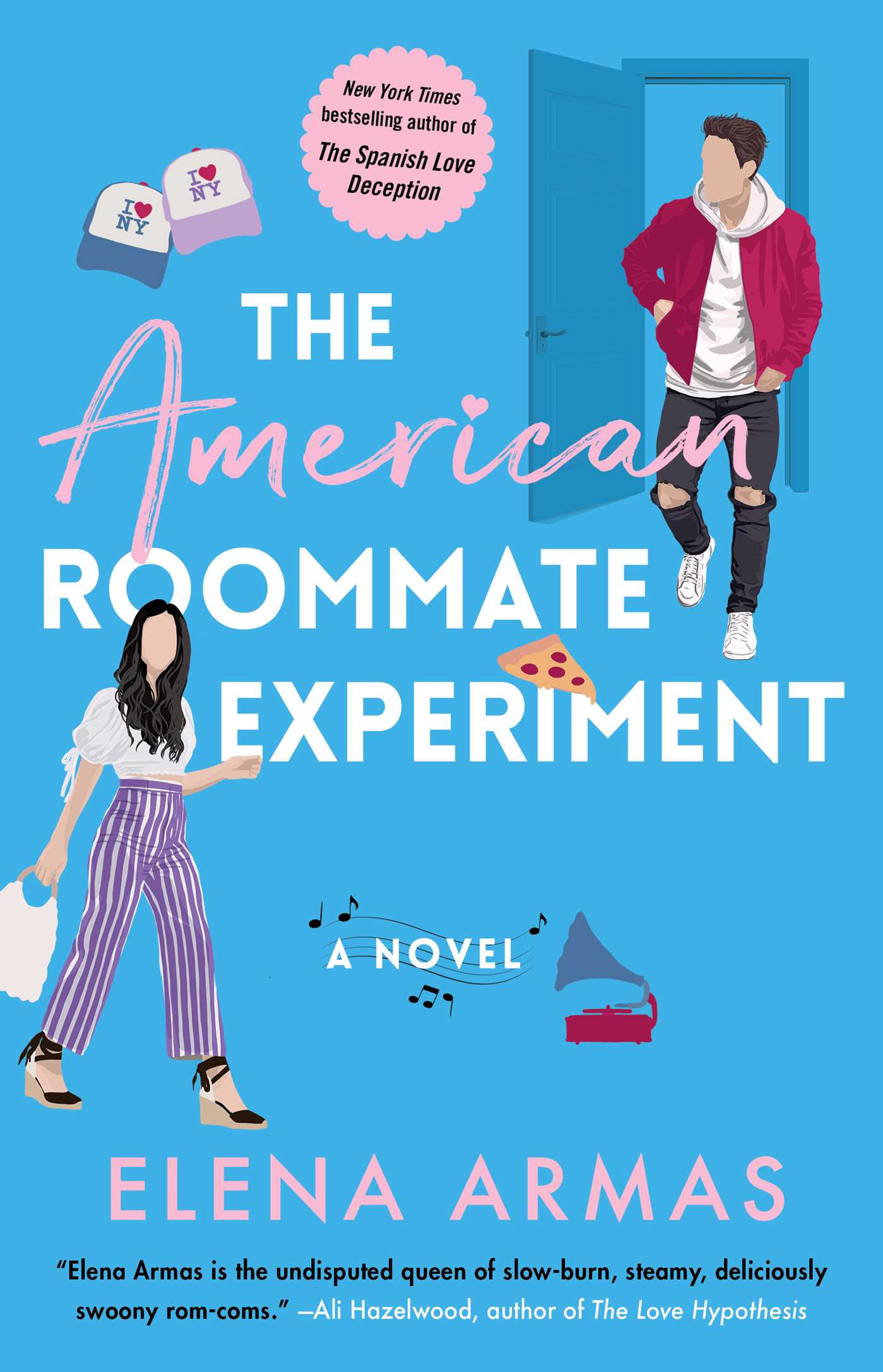 Book cover of The American Roommate Experiment by Elena Armas