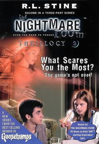 Book cover of What Scares You The Most? by R.L. Stine