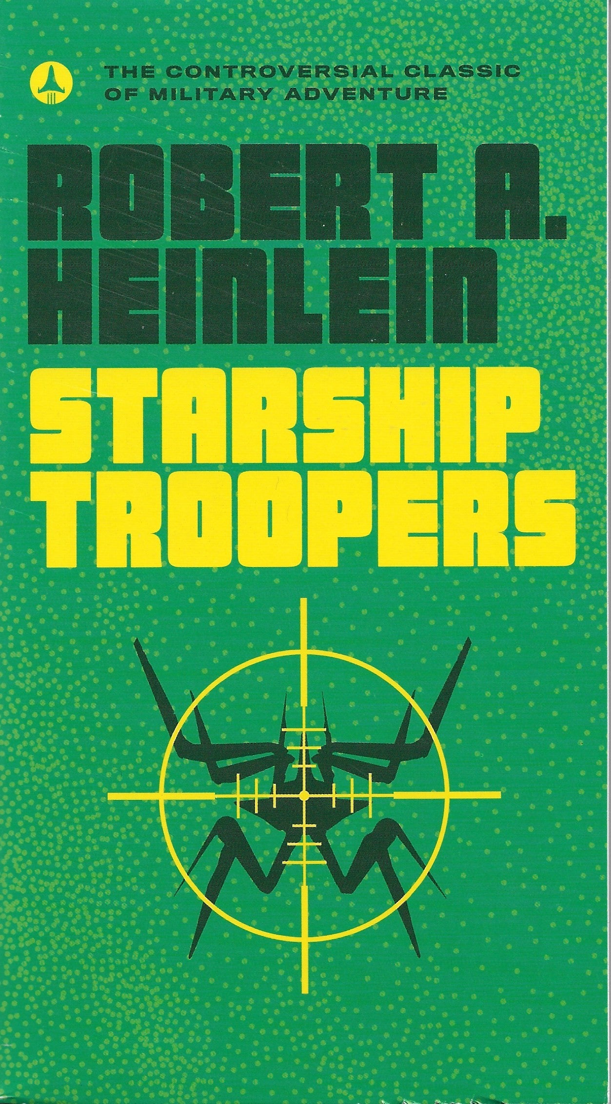 Book cover of Starship Troopers by Robert A. Heinlein