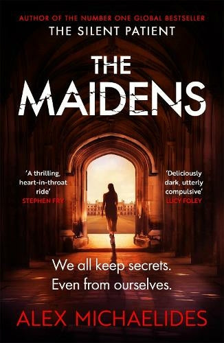 Book cover of The Maidens by Alex Michaelides