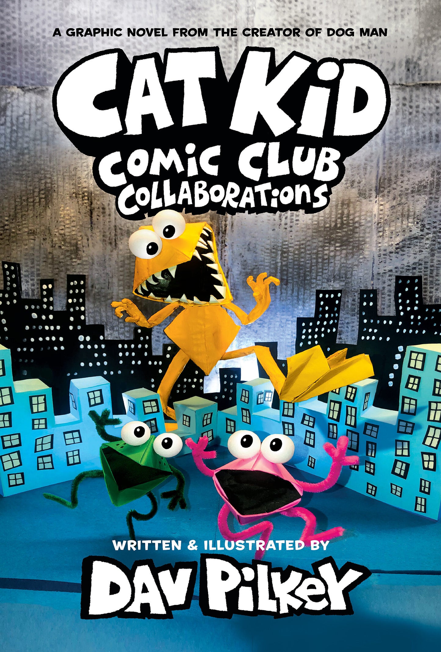 Book cover of Cat Kid Comic Club: Collaborations by Dav Pilkey
