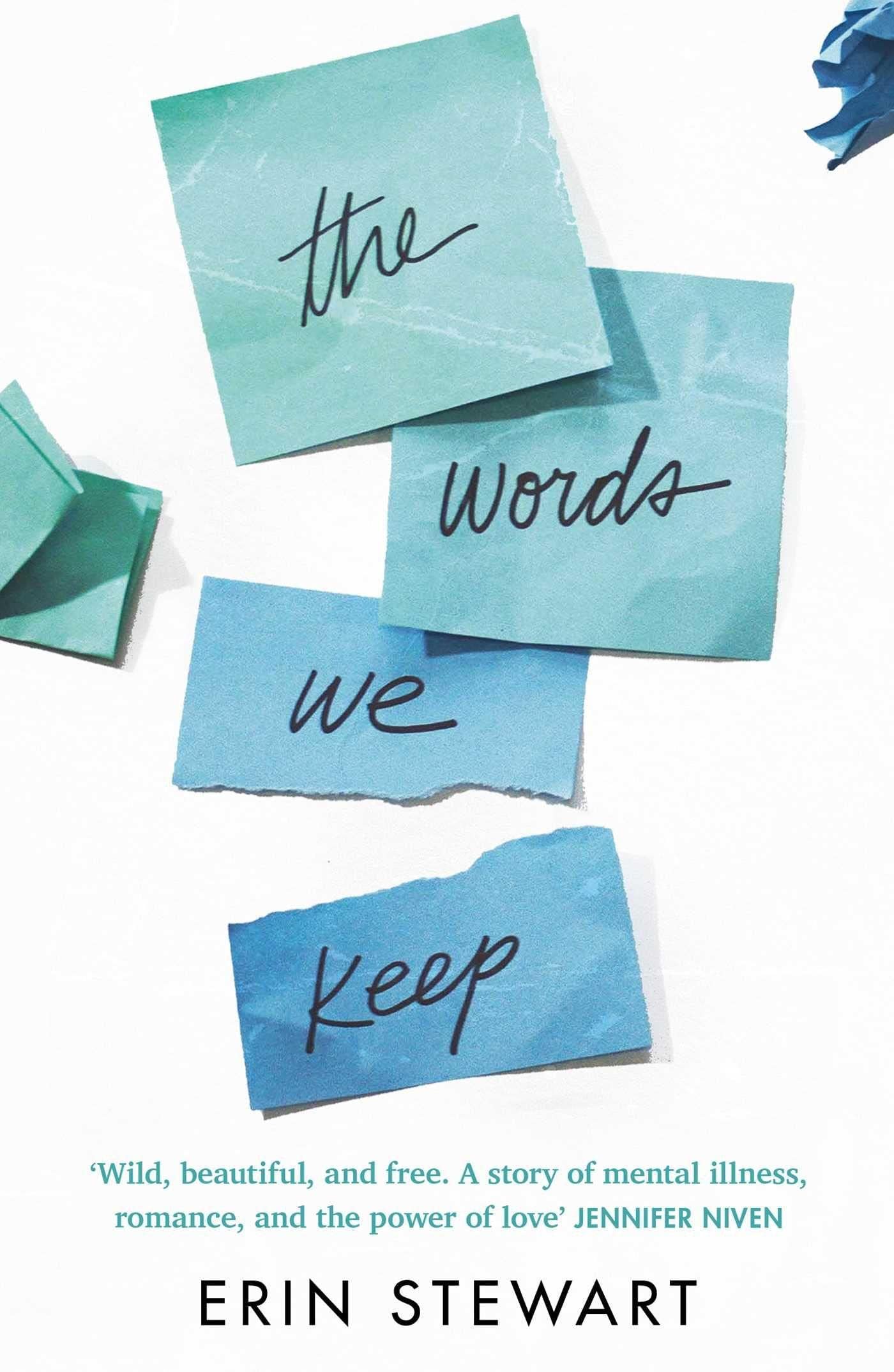 Book cover of The Words We Keep by Erin Stewart