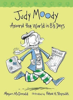 Book cover of Around The World In 8 1/2 Days by Megan McDonald