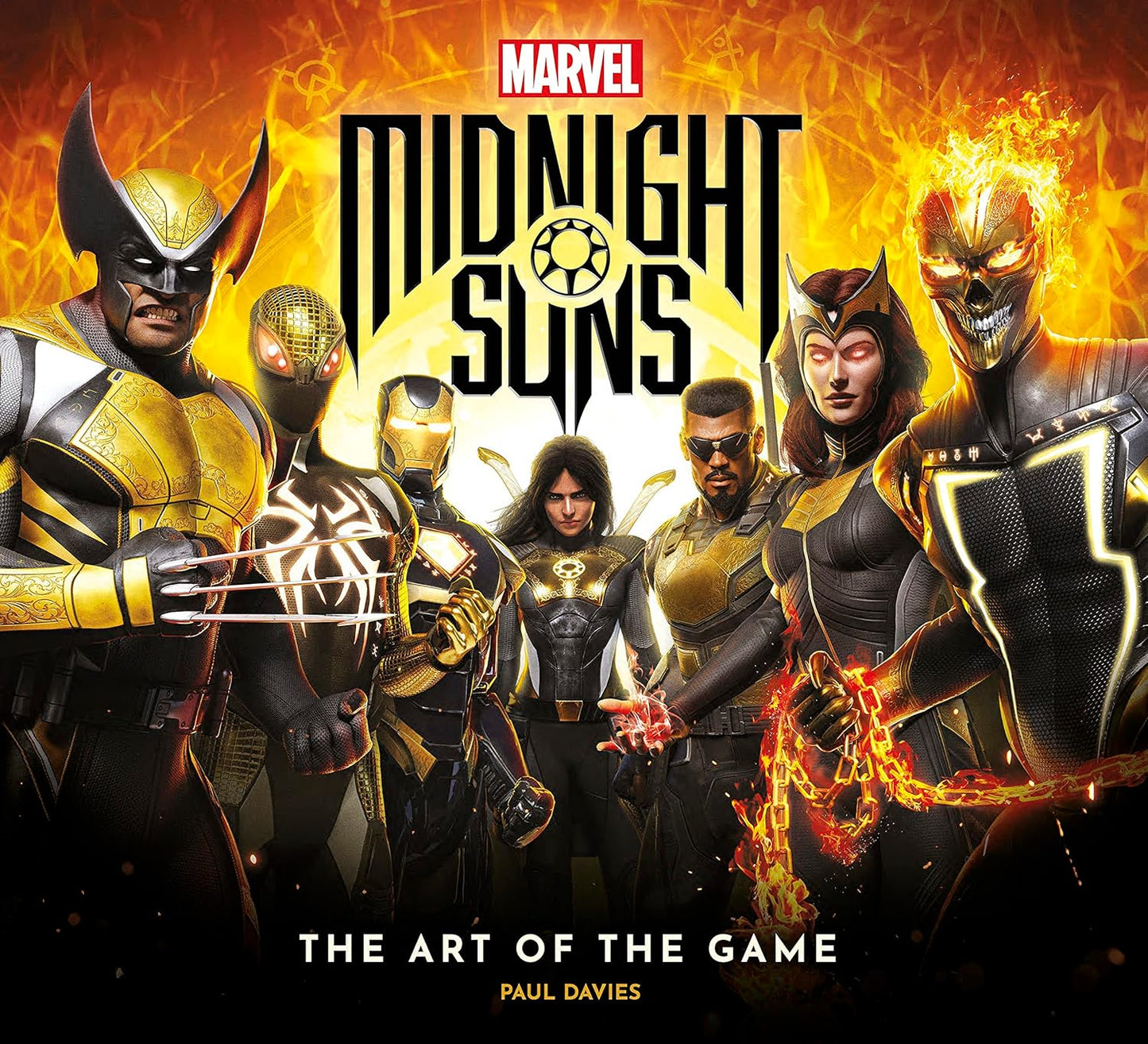 Book cover of Marvel's Midnight Suns - The Art Of The Game by Paul Davies