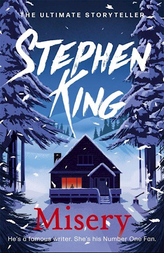 Book cover of Misery by Stephen King