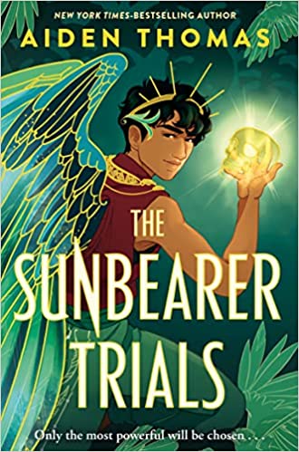 Book cover of The Sunbearer Trials by Aiden Thomas