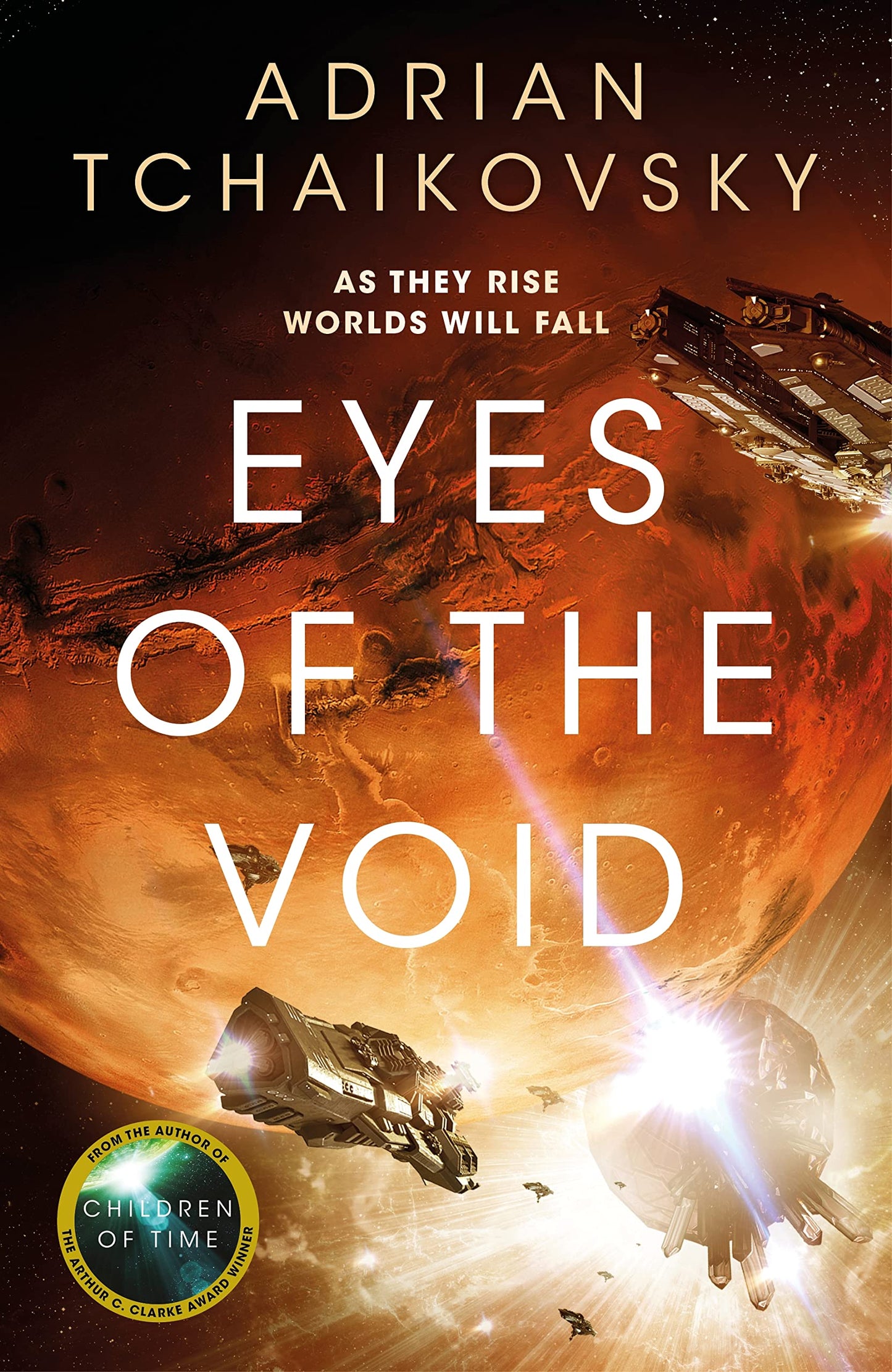 Book cover of Eyes Of The Void by Adrian Tchaikovsky