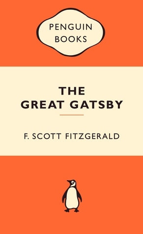 Book cover of The Great Gatsby by F. Scott Fitzgerald