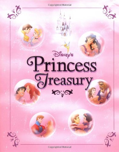 Book cover of Princess Treasury by Walt Disney Company