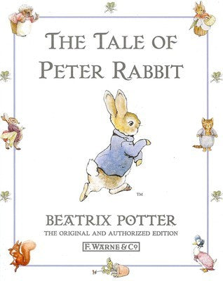 Book cover of The Tale Of Peter Rabbit by Beatrix Potter