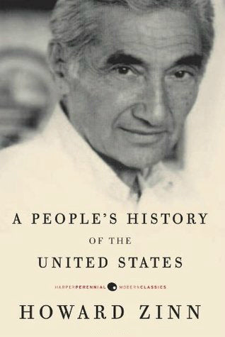 Book cover of A People's History Of The United States by Howard Zinn